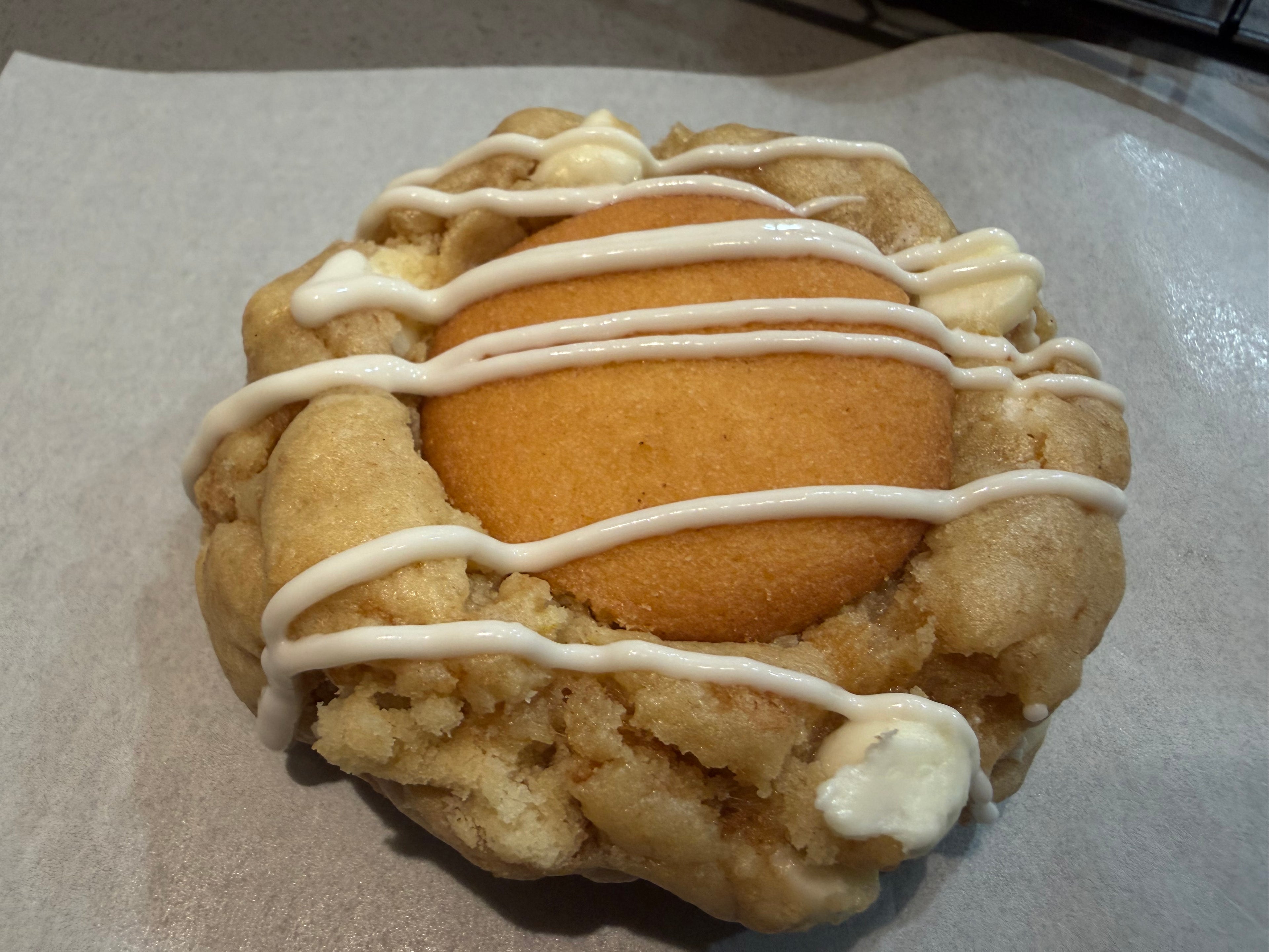 Pillow talk pudding cookie